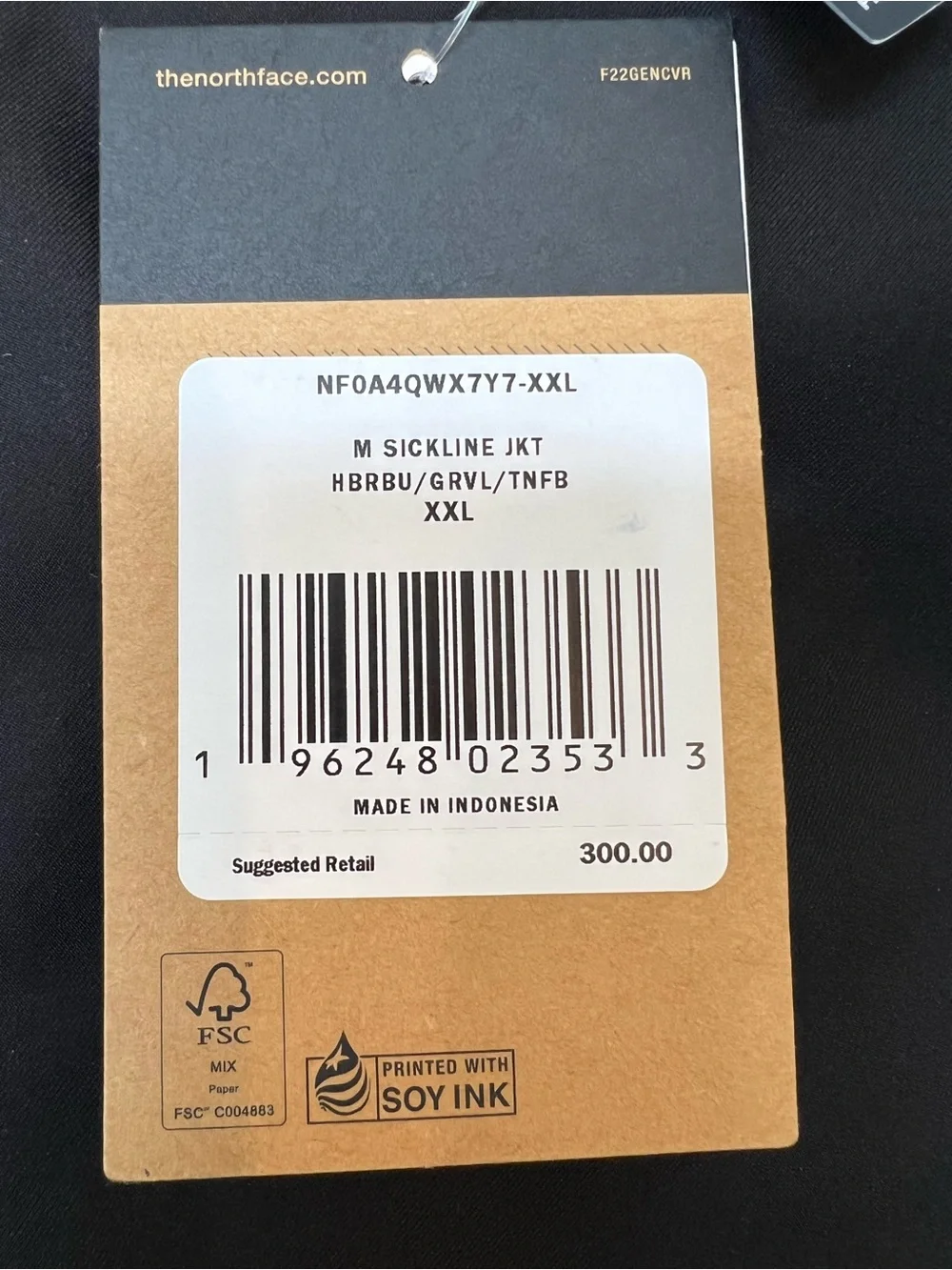 The North Face three color